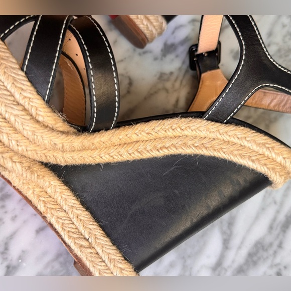 Christian Louboutin colorblock wedges size 38 - Picture 4 of 10